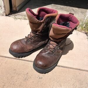 Cabelas goretex brown leather insulated